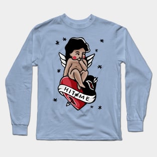 Hit Me Cute Cupid Long Sleeve T-Shirt